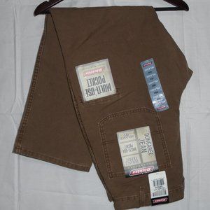 Dickies Dungaree Jean Relaxed Fit 36 x 30 Brown - NEW
